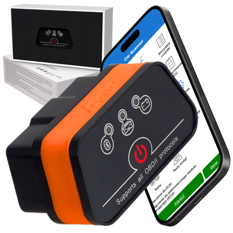 Vgate iCar 2 BT 3.0 Interfejs diagnostyczny ELM327