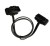Przedłużacz OBD2-OBD2 60 cm