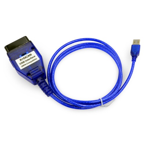 Interfejs OBD2 INPA 2K+DCAN switch USB Blue