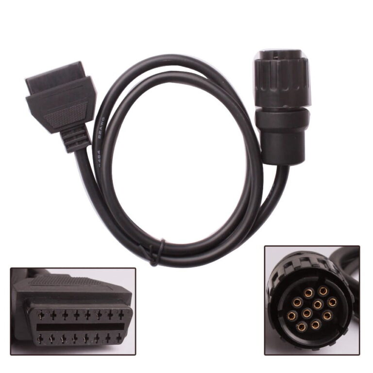 Adapter 10 pin do 16 pin OBD2 do motocykli BMW
