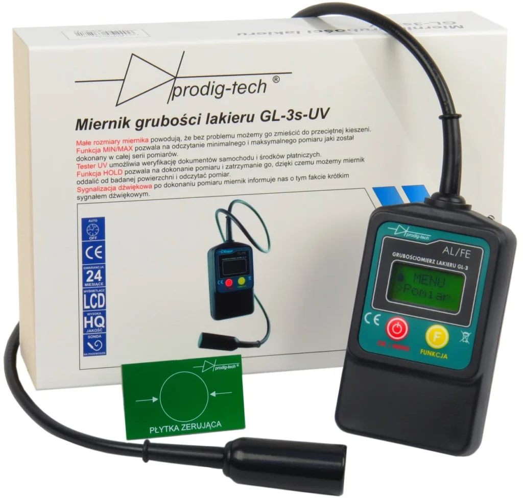 Miernik grubości lakieru Prodig Tech GL-3s-UV